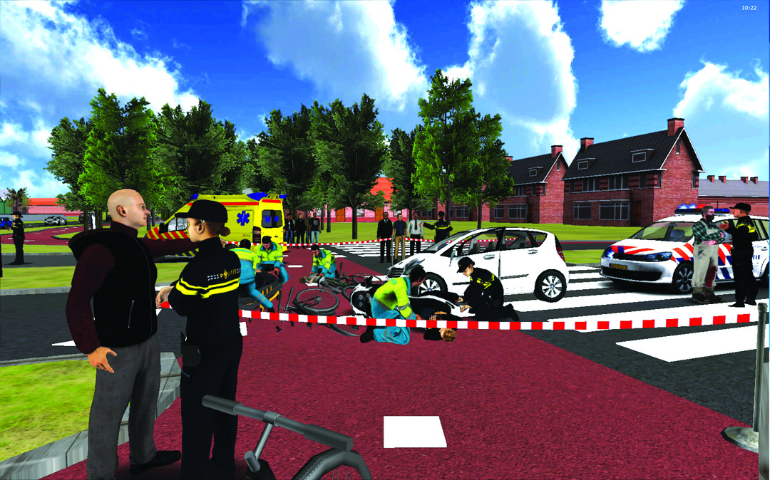 RescueSim-Bike-and-Car-Crash-Incident