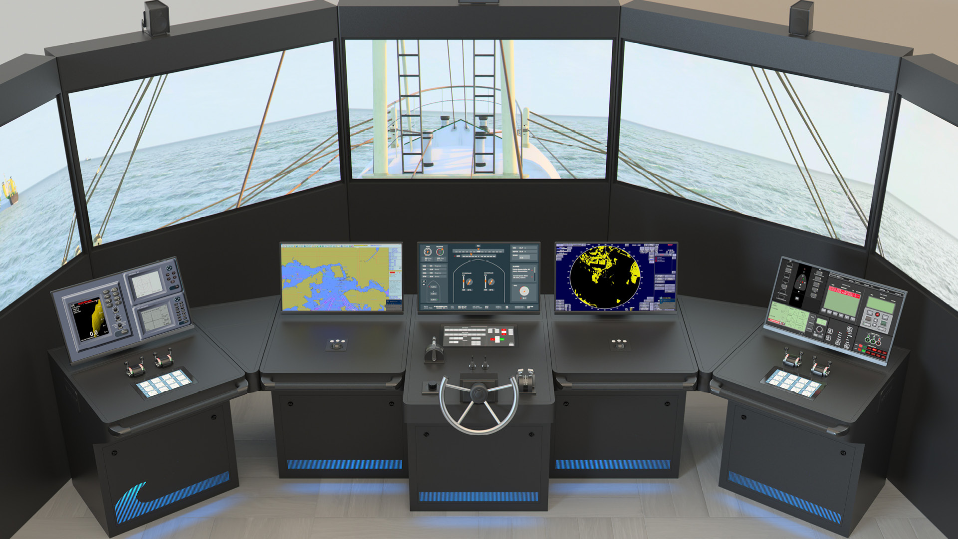 NAUTIS Maritime Simulator Fishing Configuration Class B