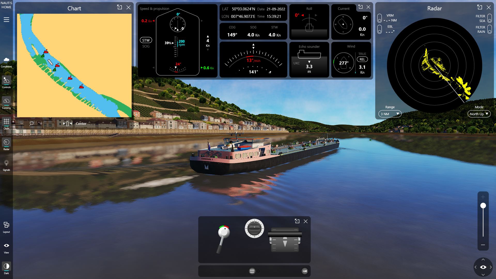 NAUTIS Home maritime simulator